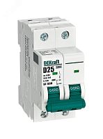 Выключатель автоматический без теплозащиты 2P 25А х-ка D 6кА ВА-103M | код 12549DEK | Dekraft