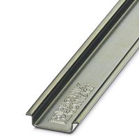 Несущая рейка без перфорации NS 35/ 7,5 UNPERF 2000MM O.LOG | код 1204125 | PHOENIX CONTACT