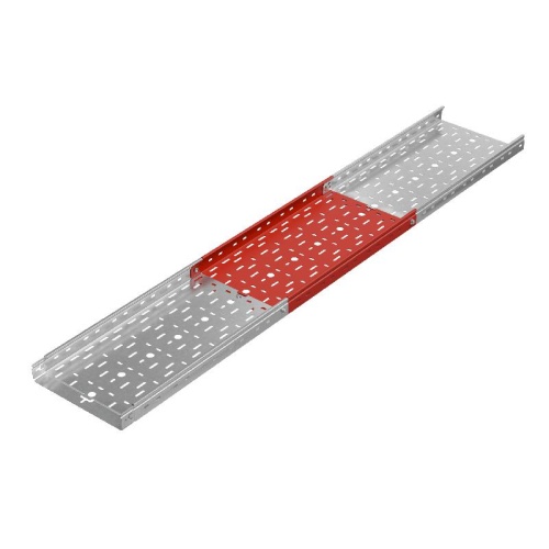 Лоток листовой перфорированный 300х50 L3000 сталь 1мм "Быстрый монтаж ПЛЮС" LPplus50-300-1.0-3000 оцинк. КМ PL0221 фото 3 Лоток листовой перфорированный 300х50 L3000 сталь 1мм "Быстрый монтаж ПЛЮС" LPplus50-300-1.0-3000 оцинк. КМ PL0221 фото 3