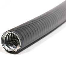 Металлорукав в пвх изоляции МПГ нг 32 (20 м/уп.) черный | код zeta42814 | ЗЭТАРУС