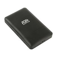 USB 3.0 Внешний корпус 2.5 SATAIII HDD/SSD AgeStar 3UBCP3 (BLACK) USB 3.0, пластик, черный, безвинтовая конструкция | код 3UBCP3 (BLACK) | AgeStar