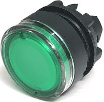 КМЕ 46Л зеленый IP65 ZB5BW3.BR Головка плоская с возвратом с подсветкой, 22 мм | код ZB5BW3.BR | Briswik