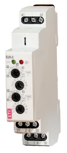 Двухуровневое реле времени SJR-2 UNI 12-240 AC/DC (2x16A_AC1) | код 002470090 | ETI Двухуровневое реле времени SJR-2 UNI 12-240 AC/DC (2x16A_AC1) | код 002470090 | ETI