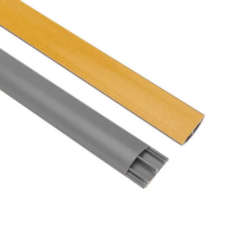 Кабель-канал напольный самоклеящийся 50х12мм, серый REXANT | код 28-5048 | REXANT Кабель-канал напольный самоклеящийся 50х12мм, серый REXANT | код 28-5048 | REXANT