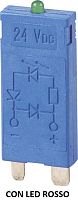 Модуль индикации, красный LED, 6...24В AC/DC | код 9980002450 | FINDER