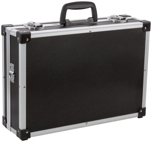 Ящик для инструмента алюминиевый (43X31X13 см) черный | код 65630 | FIT