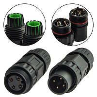 Разъём герметичный SZC-260 4pin (IP68), 4 контакта | код 106763 | SZC