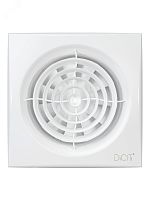 Вентилятор осевой вытяжной с обратным клапаном D125 | код AURA 5C | DiCiTi