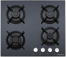 Газовая варочная поверхность Maunfeld EGHG.64.1CB/G черный | код 1166086 | MAUNFELD