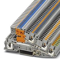 Заземляющие клеммы для выполнения проводки в зданиях PTI 2,5-PE/LO/NT | код 3213941 | PHOENIX CONTACT