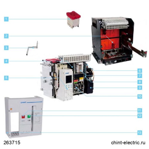 Блок питания PSU АС220-230В для NA8G соответствует стандарту ROHS | код 111733 | CHINT