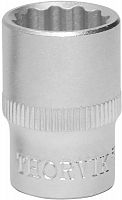 S11S12120 Головка торцевая 12-гранная 1/4 DR, 12 мм | код S11S12120 | Thorvik