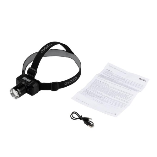 "Фонарь светодиодный налобный 	10 Вт аккумуляторы 	Li-ion 1800 мАч регулируемый угол наклона фонаря ФАZА" | код 5061545 | JazzWay фото 4