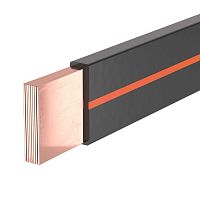 Гибкая шина в ПВХ изоляции, 6x100x1мм, In-1550А (?T-50K) 2м | код R5BFC61001 | DKC