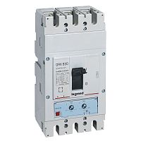 Выключатель автоматический DRX630 термомагнитный 400A 3П 36кА настраиваемый | код 667651 | Legrand