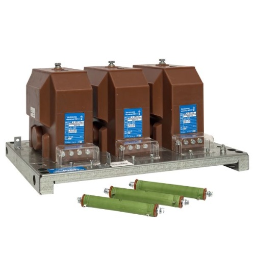 Трёхфазная группа трансформаторов напряжения НИОЛ-СТ-6-2М1-100/V3/100/3-0,5/3Р-30ВА/100ВА У2 | код 3NIOLST-11222-30/100BA | EKF фото 4