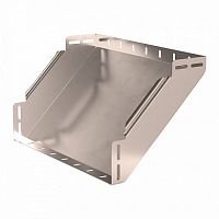 Угол вертикальный внутренний 90 градусов Стандарт INOX (AISI 409) 400х100 Промрукав | код PR16.3388 | ПРОМРУКАВ