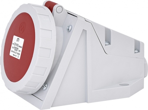Розетка настенная EZH-1653 IP67 (16A, 400V, 3P+N+PE) | код 004482042 | ETI Розетка настенная EZH-1653 IP67 (16A, 400V, 3P+N+PE) | код 004482042 | ETI
