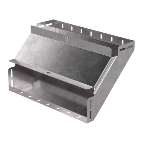 Угол вертикальный внутренний 90 градусов с крышкой Стандарт 400х100 Промрукав | код PR16.0603 | ПРОМРУКАВ