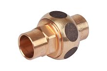 Сгон с плоским уплотнением бронза пайка 42, модель 4330 (1433042) | код RG008TIKK8CS33 | Sanha