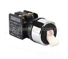 KB34C кнопка-тумблер серии KB,диаметр 22 мм, 1НО | код KB34C | EMAS