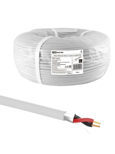 Кабель КПСЭнг(А)-FRLSLTx 1х2х0.5 мм (бухта 200м) ТРТС | код SQ0114-0217 | РЭМЗ ТМ Кабель КПСЭнг(А)-FRLSLTx 1х2х0.5 мм (бухта 200м) ТРТС | код SQ0114-0217 | РЭМЗ ТМ