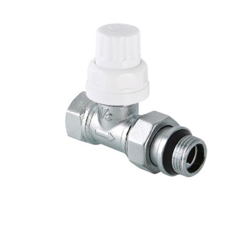 Клапан термостатический для рад. прямой 1/2" (с доп. уплотнением) | код. VT.032.NR.04 | VALTEC