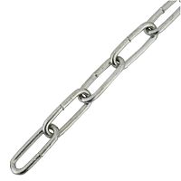 Цепь длиннозвенная 5мм DIN 763 (LLC) накл. (уп.32м) Tech-Krep/Zitar 103333