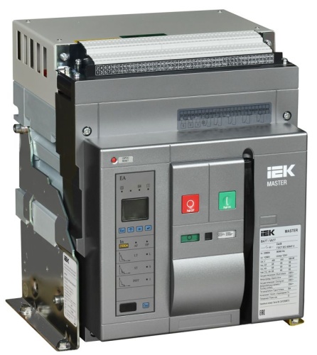 Возд. авт. вык. AC ВА77 F3P D 65кА 2000А EA акс. MASTER IEK | код MI-ACB10-3FD-065-2000-ACF | IEK