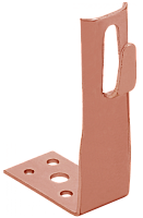 Дер. пр. кр. 6-8мм угловой h=80мм оц. сталь TD IEK | код ZDP87-13-1-68-80 | IEK