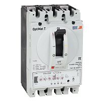 Выключатель автоматический OptiMat T160S ETN 160A 3P | код 356505 | КЭАЗ