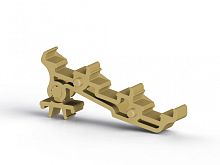 498 220, Трехуровневый держатель маркировочных элементов для PYK 2,5 - 2F (бежевый), PYK 2,5 ETS3 | код 0.0.0.4.98220 | KLEMSAN