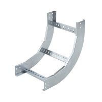 Угол вертикальный внутренний 90 градусов, 100х400 R300, лонжерон 1,5 мм, цинк-ламельный, в комплекте с крепежными элементами и соеди | код LIH1340KZL | DKC