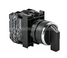 Переключатель 0-1 с фиксацией (1НО+1НЗ) | код B102S20 | EMAS