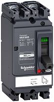 Автоматический выключатель 2П NSX100S 50A AC/DC | код. LV438617 | Schneider Electric 