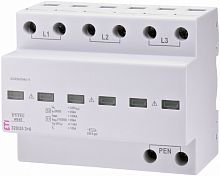 Ограничитель перенапряжения ETITEC T WENT 320/25 (3+0, 6p, TNC) RC | код 002440373 | ETI