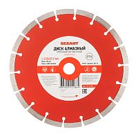 Диск алмазный отрезной сегментный 230x22.23х2,4x10 мм REXANT | код 90-0105 | REXANT