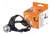 Фонарь «Налобный 9» аккумуляторный, 5Вт 1 светодиод CREE, Li-Ion 2x18650 2 Ач, TDM | код SQ0350-0048 | TDM