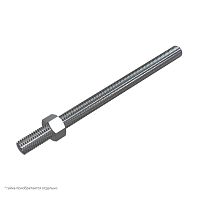 Шпилька резьбовая М12 DIN 975 L2000 высокопрочн. класс прочн. 5.8 OBO 3141144