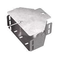 Переходник симметричный с крышкой Стандарт 200х100х80 Промрукав | код PR16.0473 | ПРОМРУКАВ