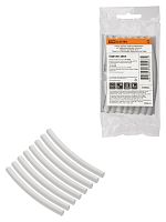 Набор трубок термоусаживаемых, клеевых Моноцвет, белый 6,4/2,0 TDM | код SQ0548-2805 | TDM