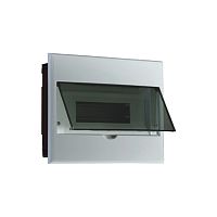 Бокс пластиковый ЩРВ-П-12 IP41 белый KRANZ | код KR-11-0212 | KRANZ