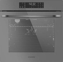 Духовой шкаф Электрический Maunfeld EOEH7614LGR серый | код 2018939 | MAUNFELD