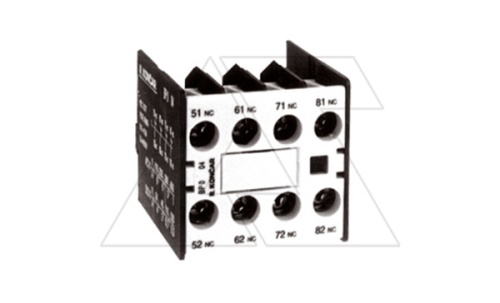 Блок-контакт вспом. BP0 22, 6A(230VAC), 2NO+2NC, фронтальный монтаж, для CM1 | код EACS52677S | Rade Koncar