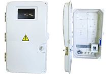 Корпус пластиковый под счетчики СК 3/14 дверь, IP55, 539х309х182 | код KRZMI30 | KRZMI