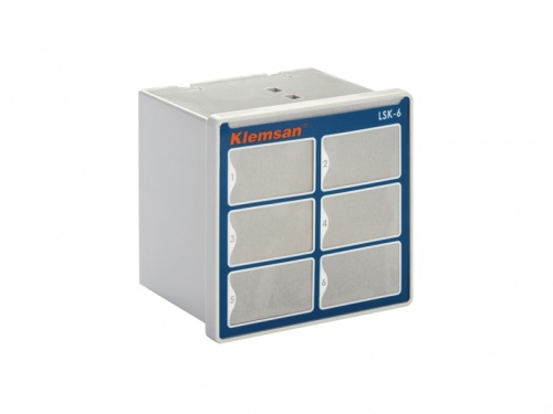 583 065, LED Сигнализатор шестиканальный LSK 6, 220V | код 0.0.0.5.83065 | KLEMSAN