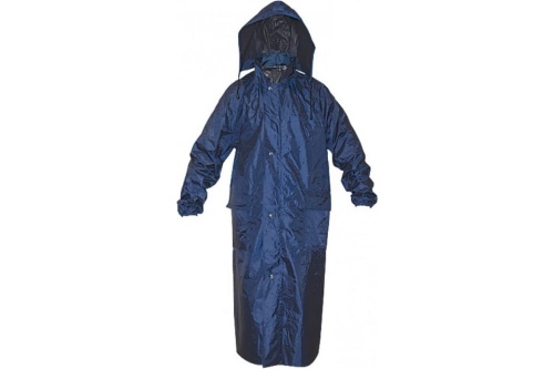 Плащ дождевик нейлоновый усиленный серия Мастер цвета синий / зеленый, размер L ( 52-54 ) | код. 12170 | FIT РОС Плащ дождевик нейлоновый усиленный серия Мастер цвета синий / зеленый, размер L ( 52-54 ) | код. 12170 | FIT РОС