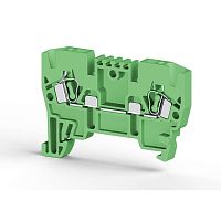 306 222, Клеммник пружинный 2,5мм.кв. (зелёный), YBK2,5 | код 0.0.0.3.06222 | KLEMSAN