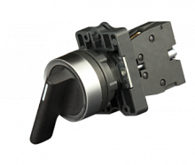 Переключатель в пластиковом корпусе длиная ручка 0-1 IP65 | код SW1-CJ21 | ELVERT