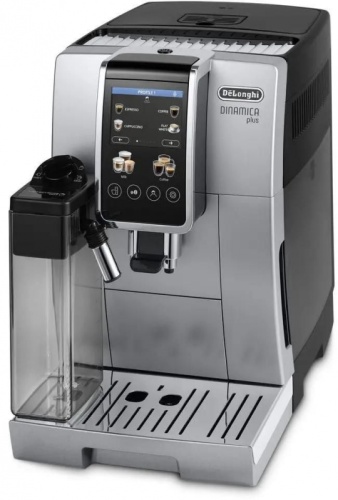 Кофемашина Delonghi Dinamica Plus ECAM380.85.SB 1450Вт серебристый/черный | код 2000831 | DELONGHI
